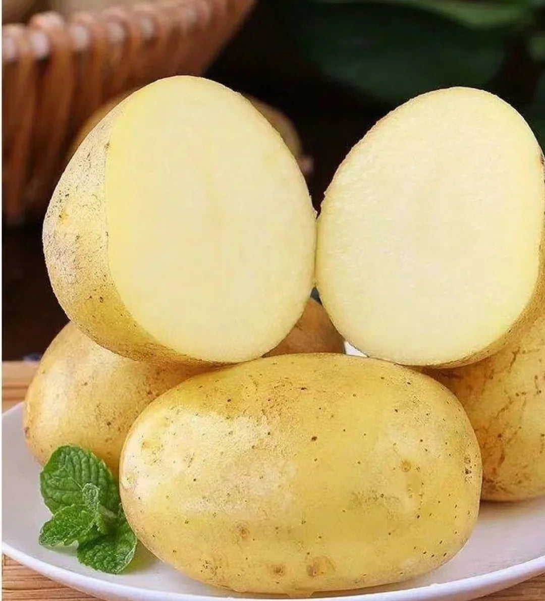 Crisp White Flesh Potatoes